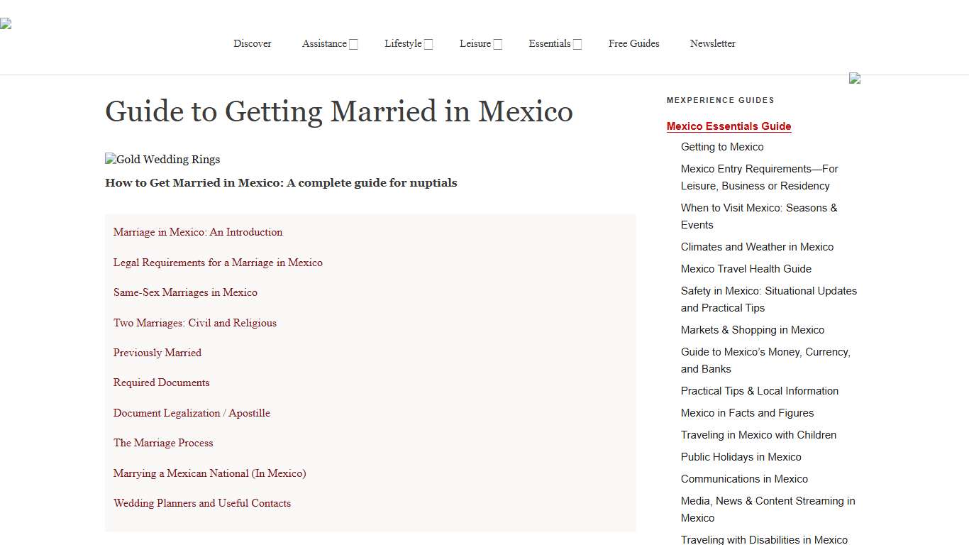 Guide to Getting Married in Mexico